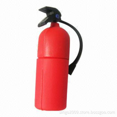 Extinguisher USB Drive with 64MB to 32GB Capacity, Low-Power Consumption